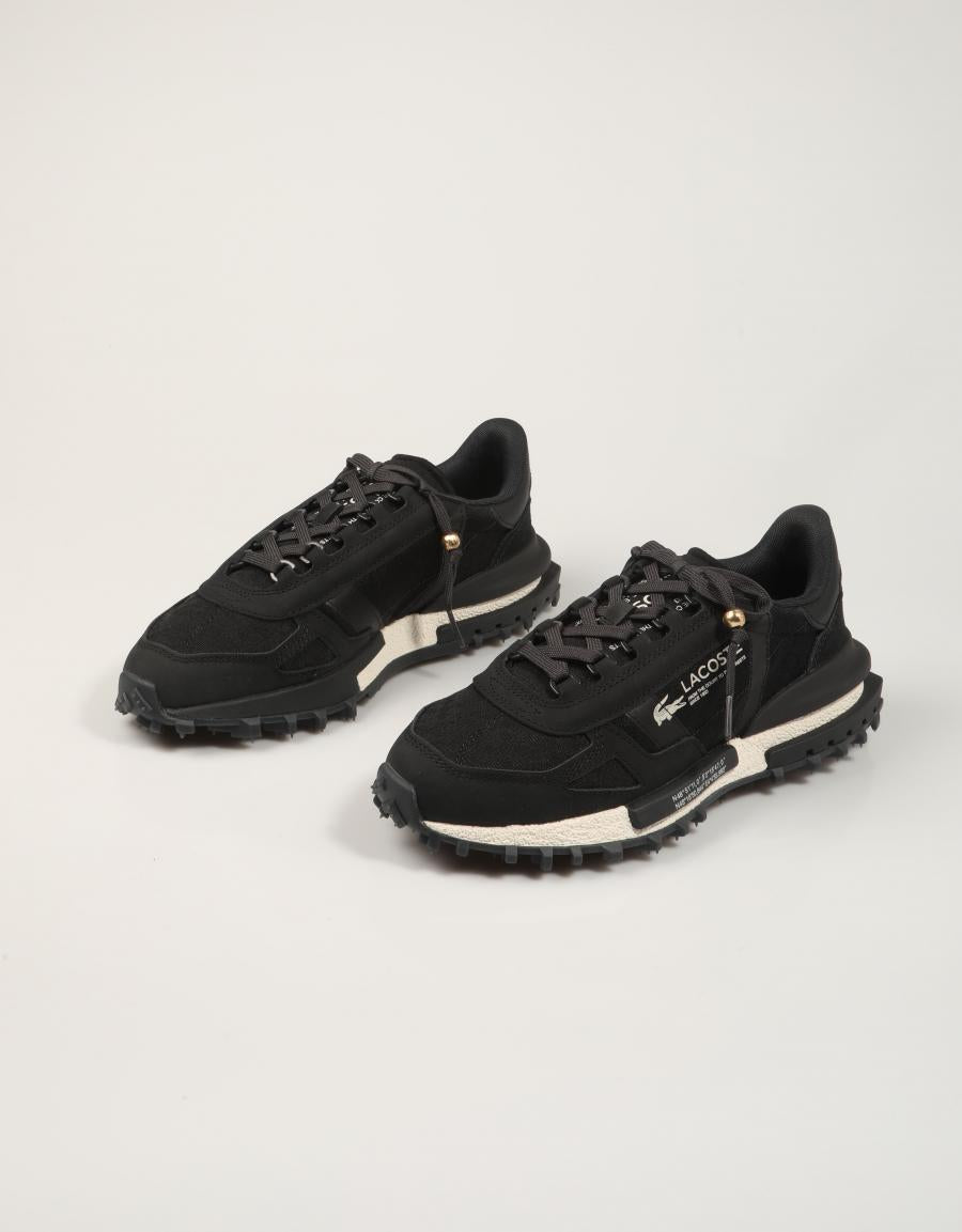ZAPATILLAS LACOSTE ELITE ACTIVE BLACK  52SFA0065 en color Negro