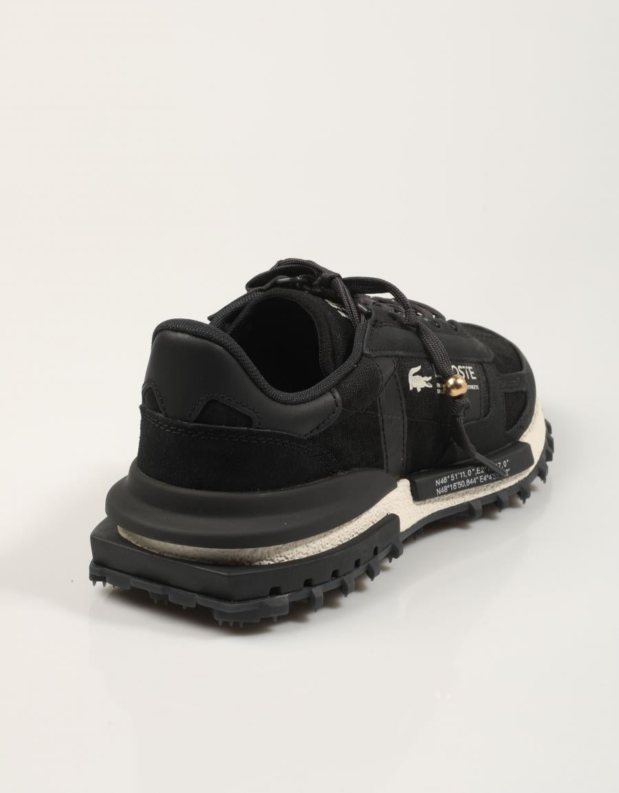 ZAPATILLAS LACOSTE ELITE ACTIVE BLACK  52SFA0065 en color Negro