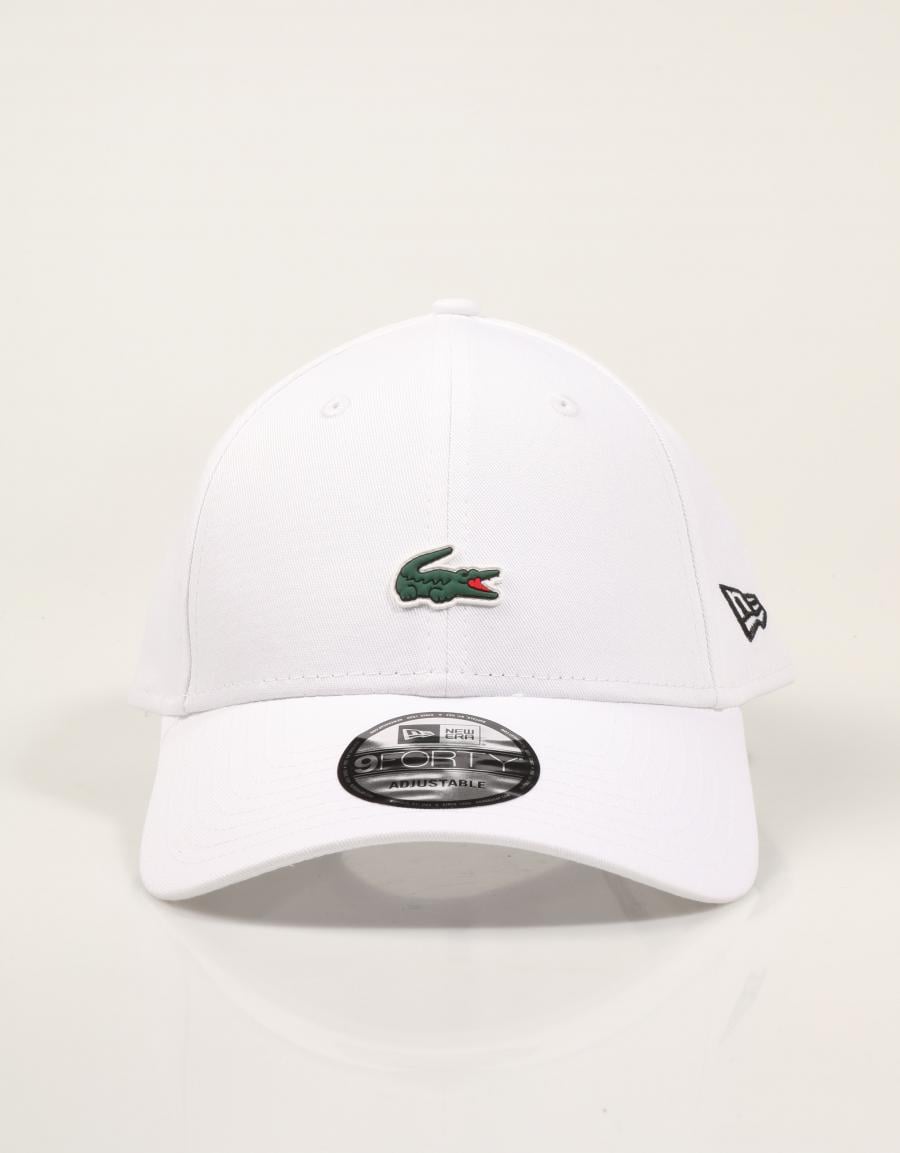 GORRA LACOSTE RK7305 WHITE en color Blanco