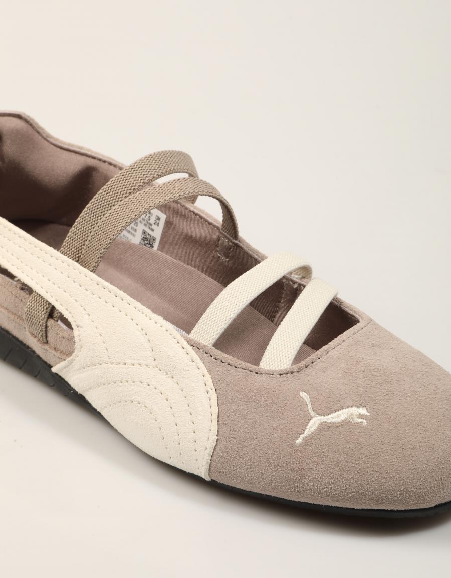 BAILARINAS PUMA SPEEDCAT BALLET TAUPE 401287 20 en color Taupe