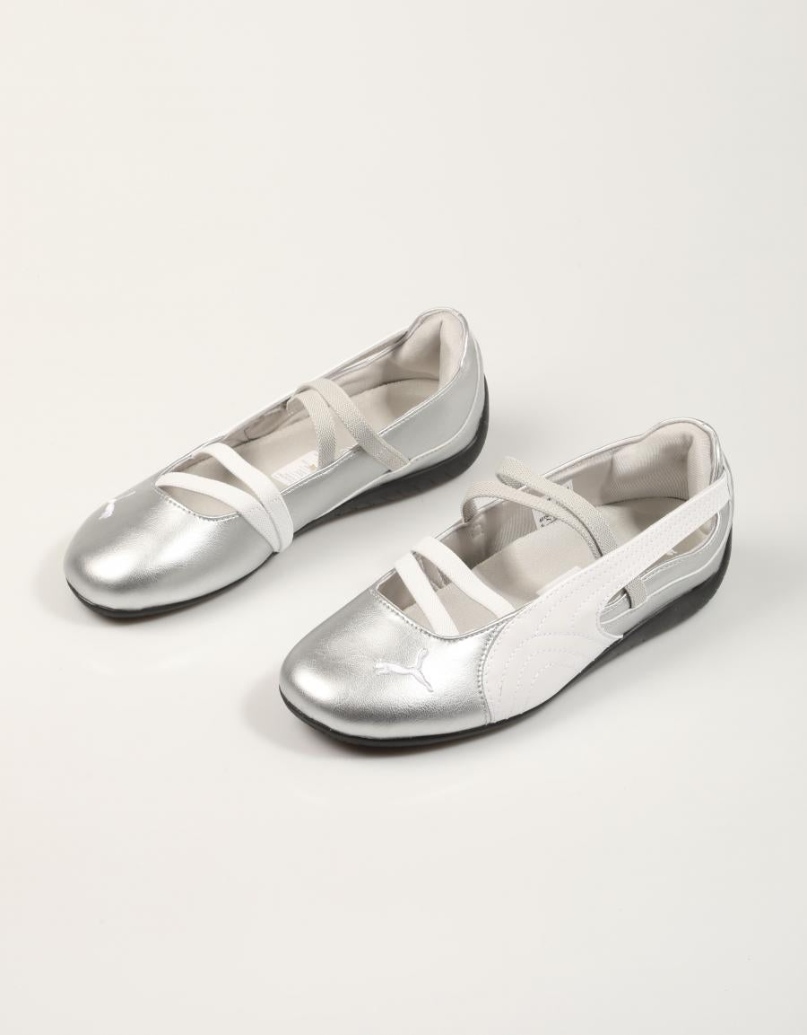 ZAPATILLAS PUMA SPEEDCAT BALLET SILVER 401581 01 en color Plata