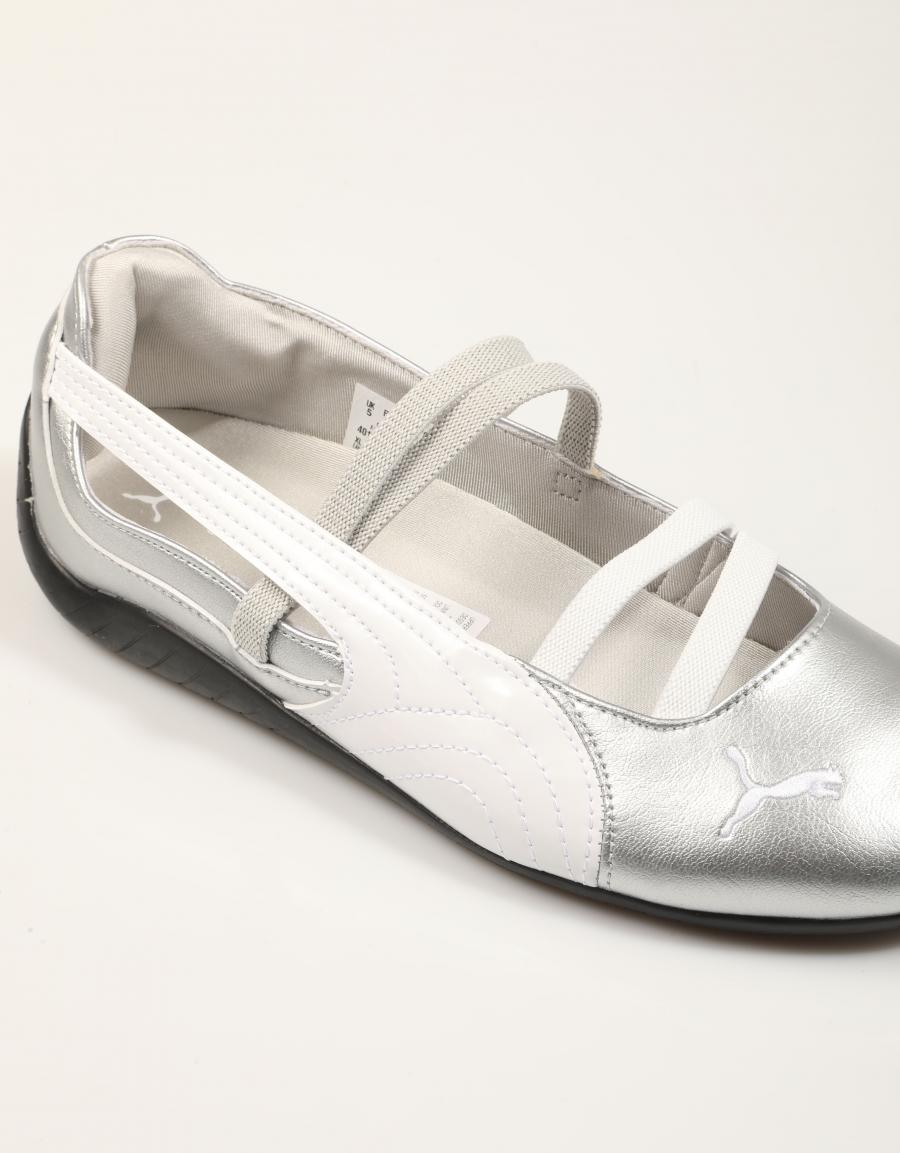 ZAPATILLAS PUMA SPEEDCAT BALLET SILVER 401581 01 en color Plata