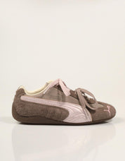 ZAPATILLAS PUMA SPEEDCAT BRUSHED LUXE 407672 en color Cuero
