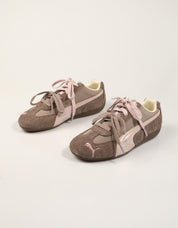 ZAPATILLAS PUMA SPEEDCAT BRUSHED LUXE 407672 en color Cuero