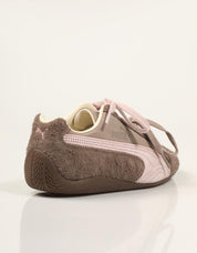 ZAPATILLAS PUMA SPEEDCAT BRUSHED LUXE 407672 en color Cuero
