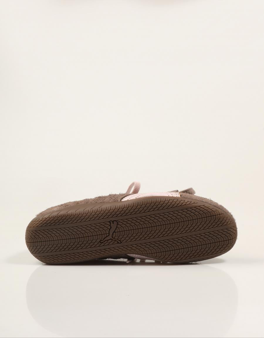 ZAPATILLAS PUMA SPEEDCAT BRUSHED LUXE 407672 en color Cuero