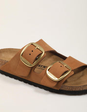 SANDALIAS BIRKENSTOCK ARIZONA BIG BUCKLE LENB MINK 1032989 en color Cuero