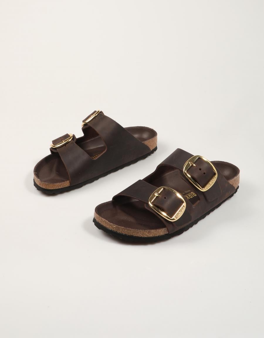 SANDALIAS BIRKENSTOCK ARIZONA BIG BUCKLE LEOI HABANA 1032916 en color Marron