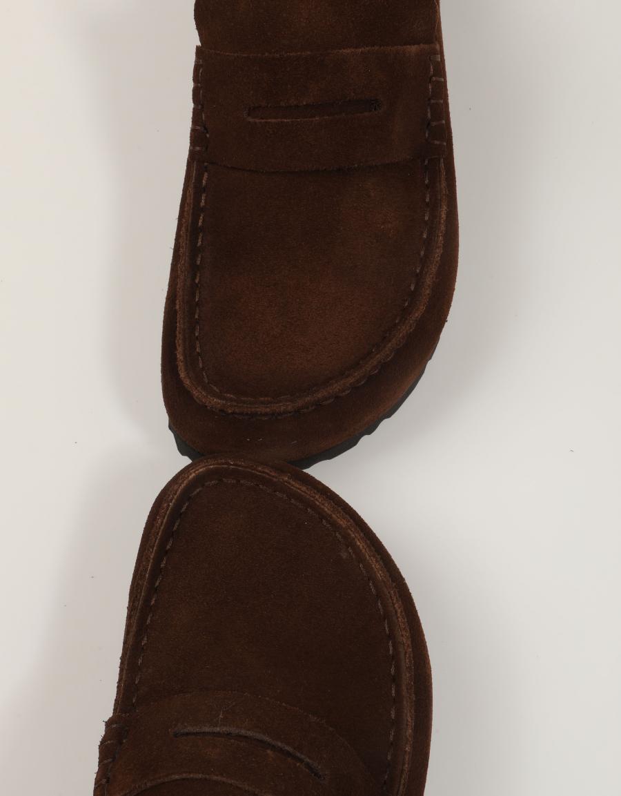 SANDALIAS BIRKENSTOCK NAPLES WRAPPED LEVE CARAFE 1031701 en color Marron