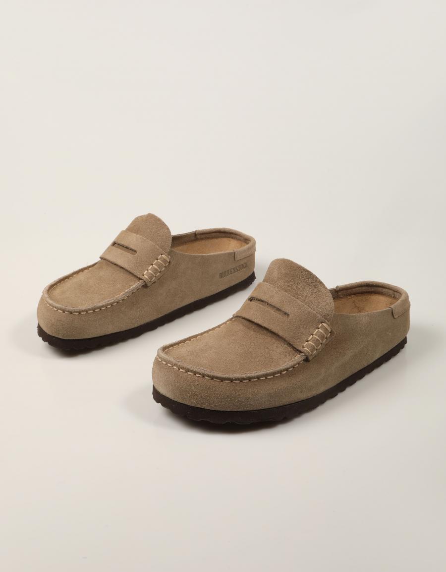 ZUECOS BIRKENSTOCK NAPLES WRAPPED LEVE TAUPE 1029710 en color Taupe