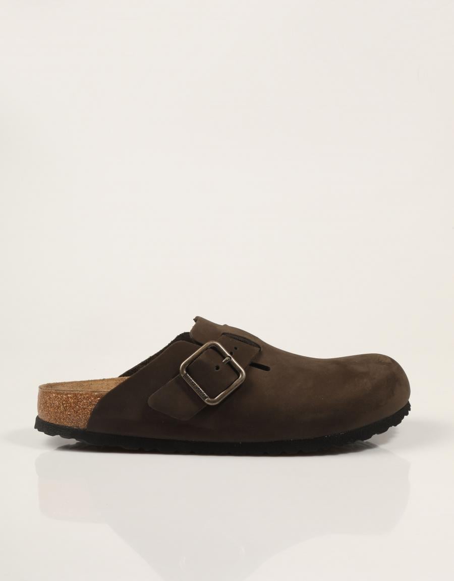 SANDALIAS BIRKENSTOCK BOSTON WB LENB MOCCA 1032762(62 en color Marron