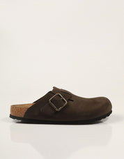 SANDALIAS BIRKENSTOCK BOSTON WB LENB MOCCA 1032762(62 en color Marron