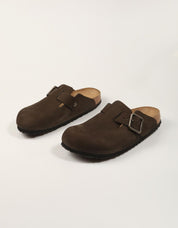 SANDALIAS BIRKENSTOCK BOSTON WB LENB MOCCA 1032762(62 en color Marron