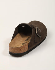 SANDALIAS BIRKENSTOCK BOSTON WB LENB MOCCA 1032762(62 en color Marron