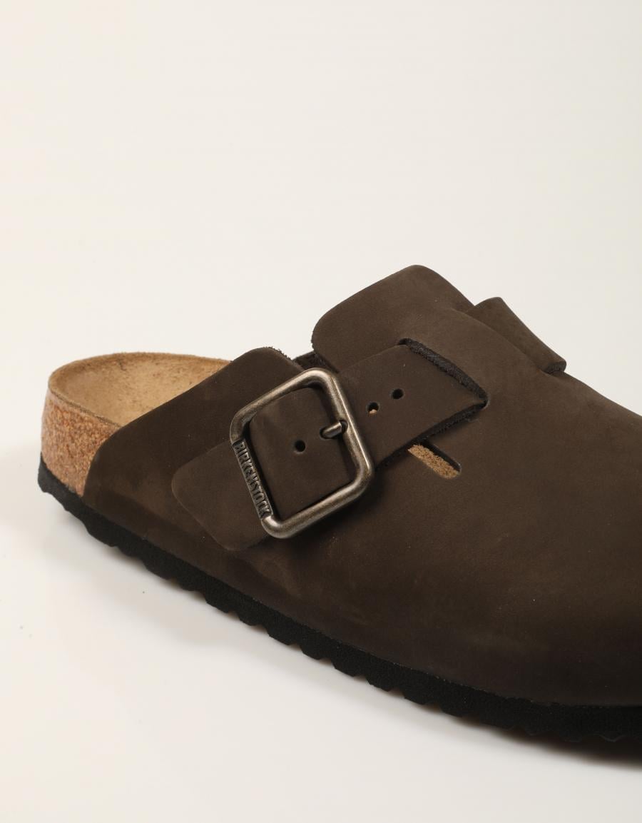 SANDALIAS BIRKENSTOCK BOSTON WB LENB MOCCA 1032762(62 en color Marron