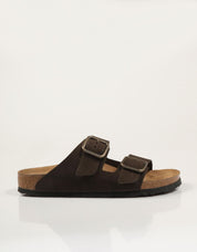 SANDALIAS BIRKENSTOCK ARIZONA WB LENB MOCCA 1032764 en color Marron