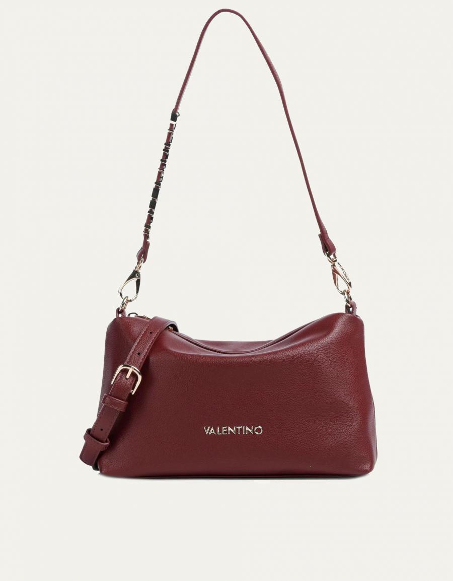 BOLSO VALENTINO BARN TRACOLLA BORDEAUX VBSA5O07 en color Burdeos