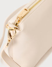 BOLSO VALENTINO BARN TRACOLLA ECRU VBSA5O07 en color Hielo