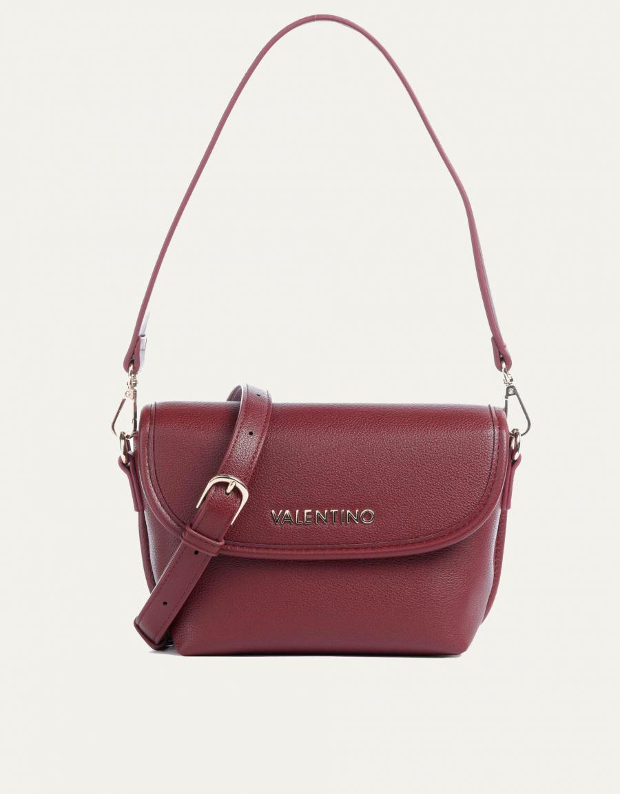 BOLSO VALENTINO HAIL PATTINA BORDEAUX VBSA9309 en color Burdeos