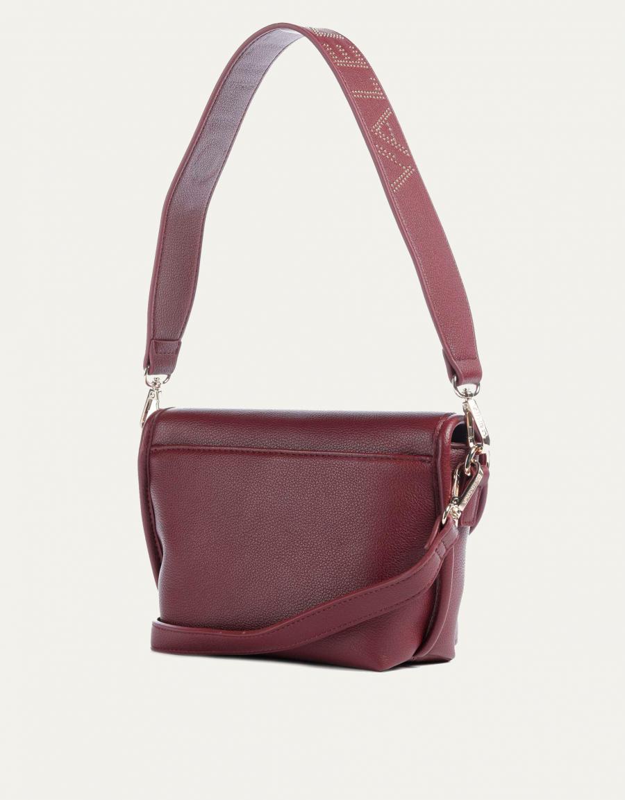 BOLSO VALENTINO HAIL PATTINA BORDEAUX VBSA9309 en color Burdeos
