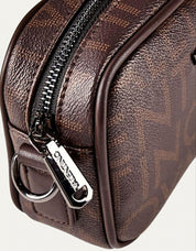 BANDOLERA VALENTINO KING RE BANDOLIERA MORO VBS9RQ22 en color Marron