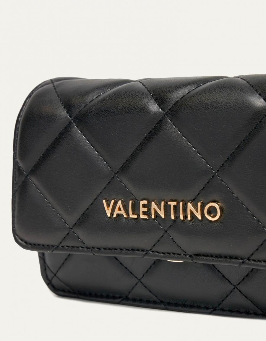 BANDOLERA VALENTINO OCARINA PATTINA NERO VBS3KK52R en color Negro