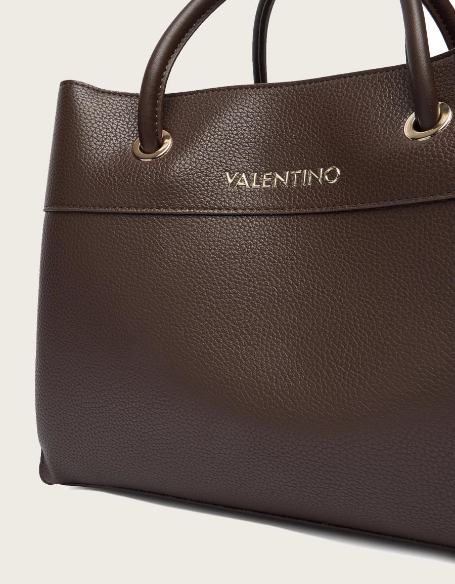 BOLSOS VALENTINO ALEXIA SHOPPING MORO en color Marron