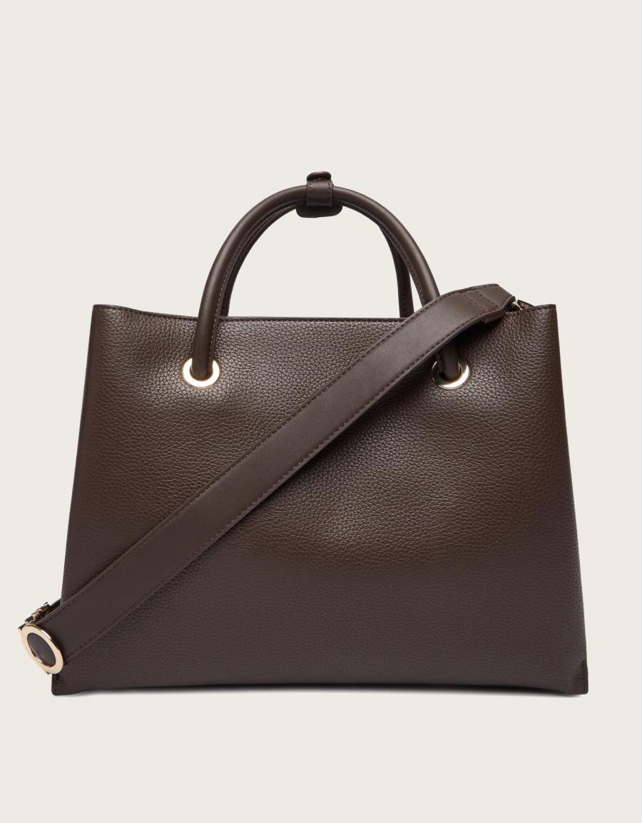 BOLSOS VALENTINO ALEXIA SHOPPING MORO en color Marron