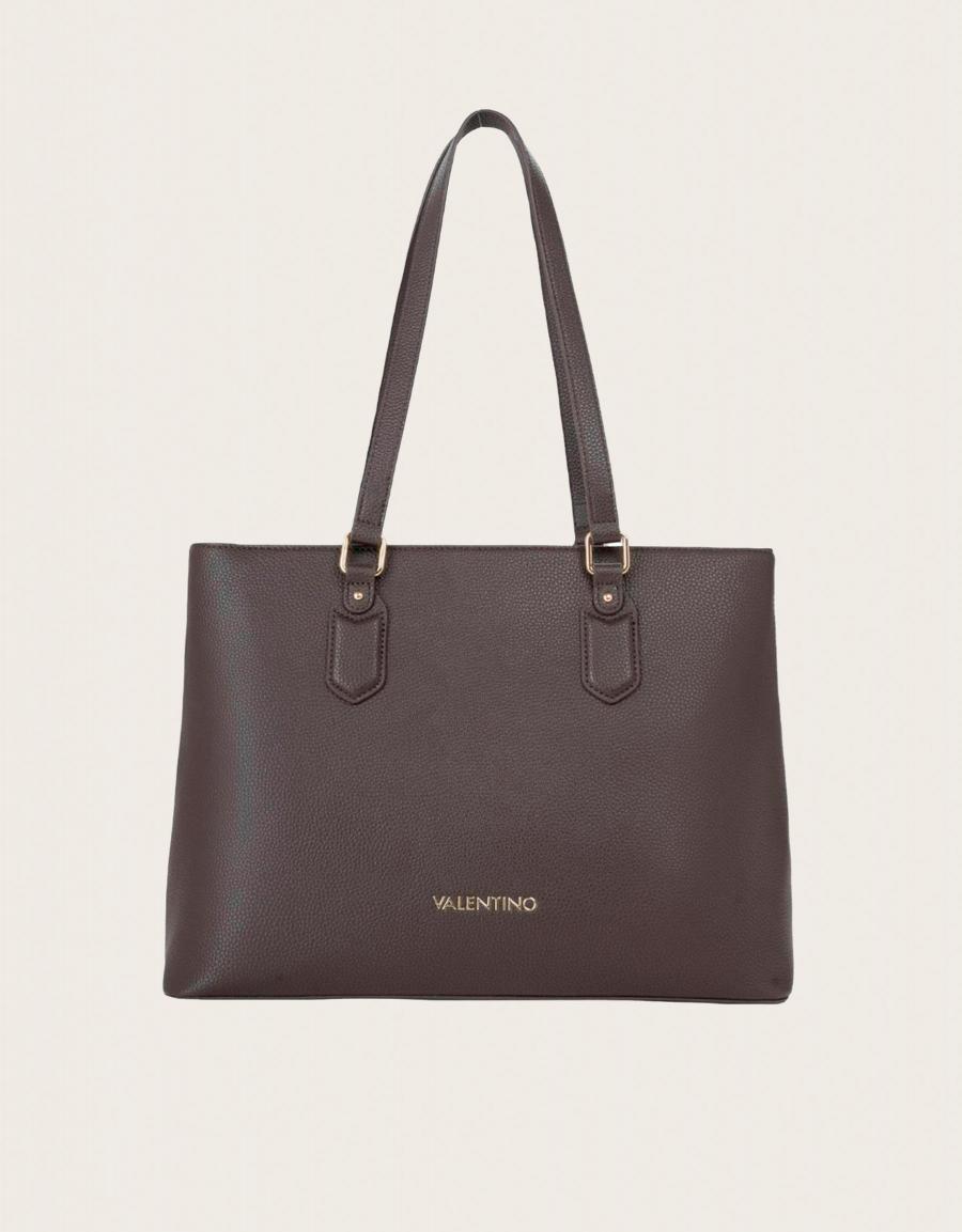 BOLSOS VALENTINO BRIXTON MORO en color Marron