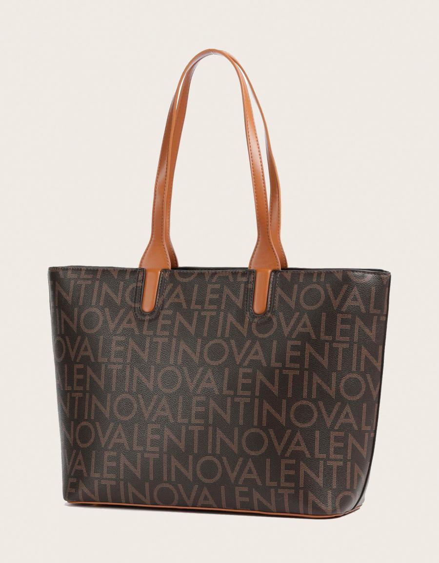 BOLSOS VALENTINO REGINA RE SHOPPING MORO en color Marron