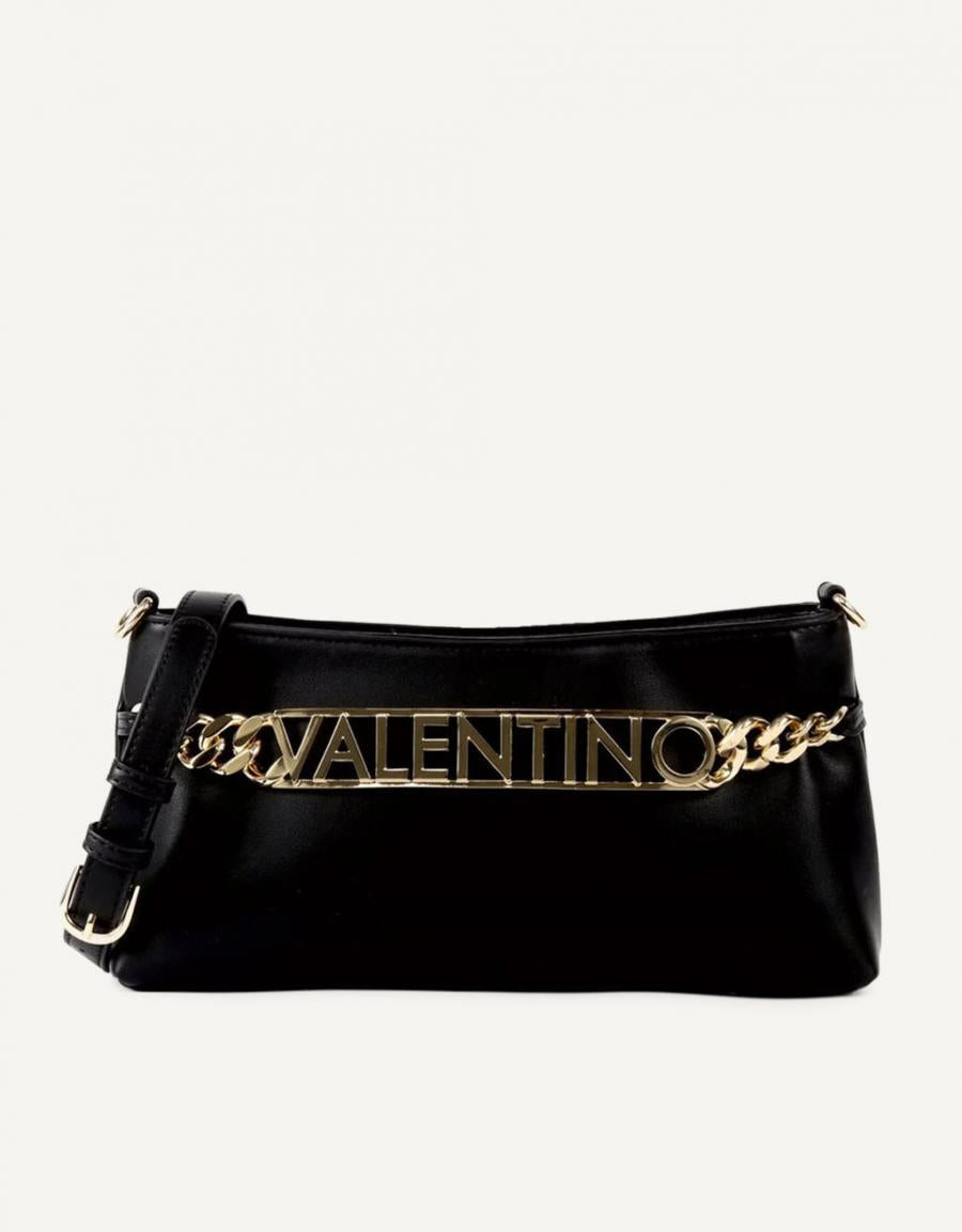 BANDOLERAS VALENTINO EVELINE POCHETTE NERO en color Negro