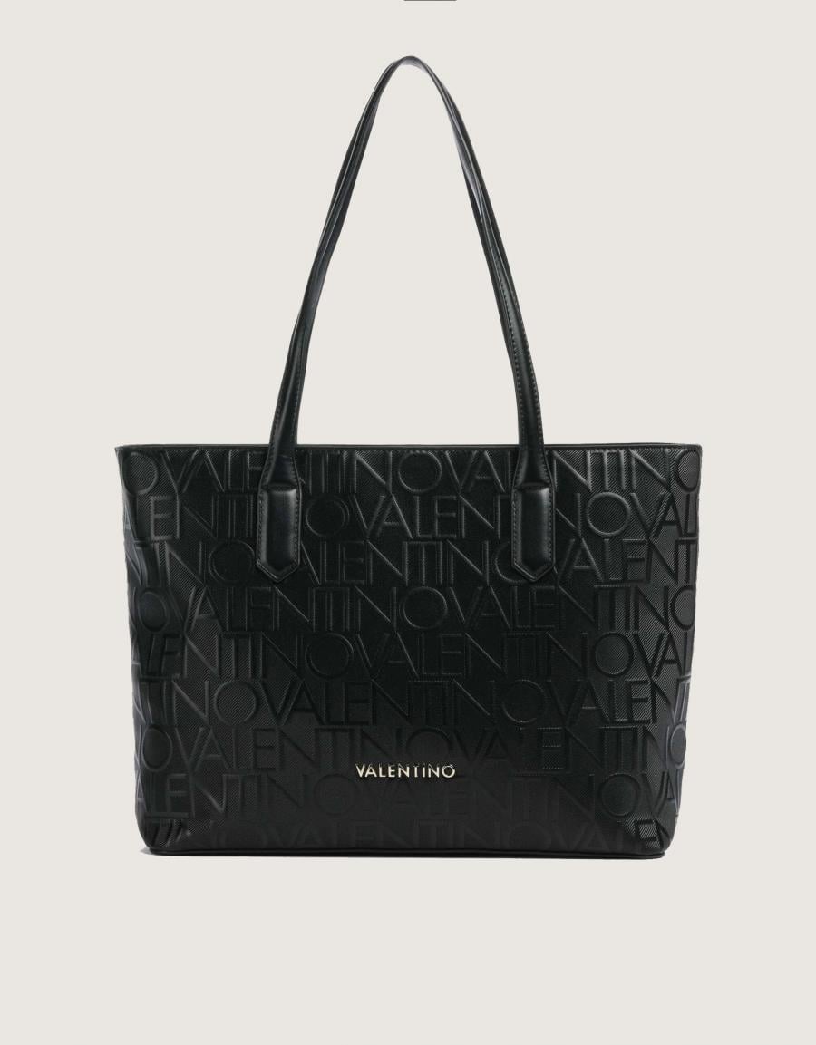 BOLSOS VALENTINO GYNEVRA RE SHOPPING NERO en color Negro