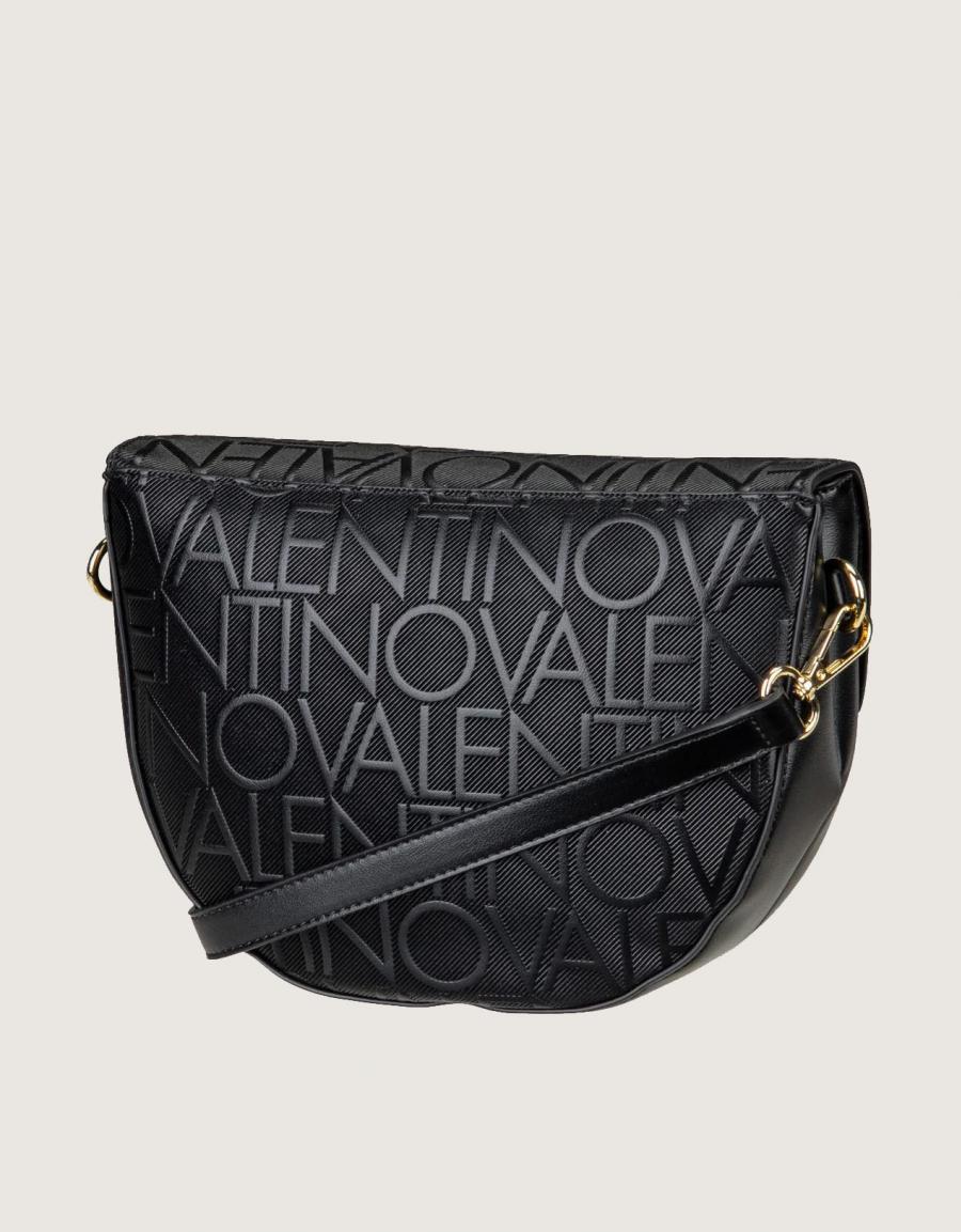 BOLSOS VALENTINO GYNEVRA RE PATTINA NERO en color Negro