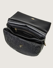 BOLSOS VALENTINO GYNEVRA RE PATTINA NERO en color Negro