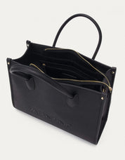 BOLSOS VALENTINO BIANKA RE PATTINA NERO en color Negro