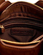 BOLSOS VALENTINO WINNIE WINTER SHOPPING CAFFE en color Marron