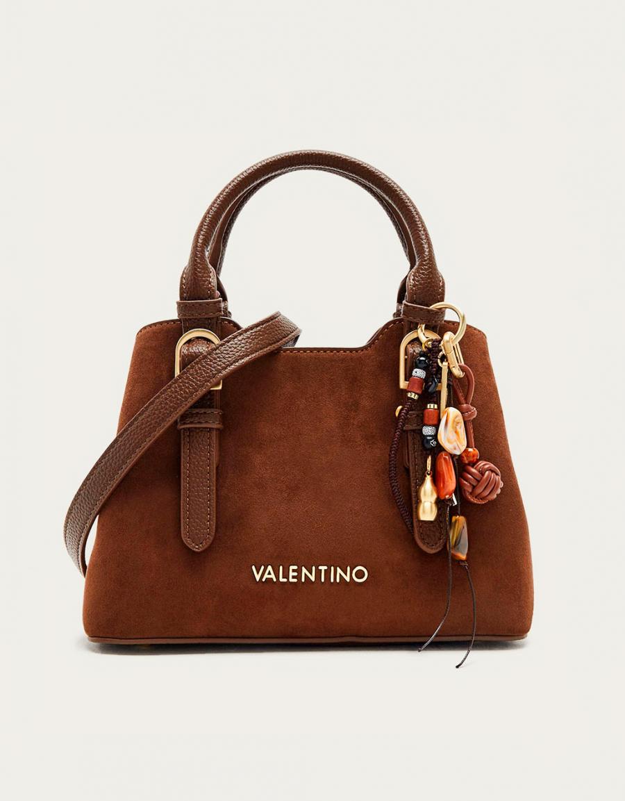 BOLSOS VALENTINO WINNIE WINTER SHOPPING CAFFE en color Marron