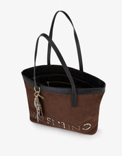 BOLSOS VALENTINO ZAFARI SHOPPING CAFFE en color Marron