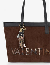 BOLSOS VALENTINO ZAFARI SHOPPING CAFFE en color Marron