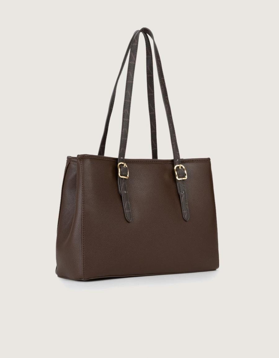 BOLSOS VALENTINO LYSSA RE SHOPPING CAFFE en color Marron