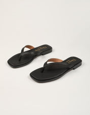 SANDALIAS REBECCA HOPE ESCLAVA BLACK en color Negro