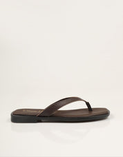 SANDALIAS REBECCA HOPE ESCLAVA MARRÓN en color Marron