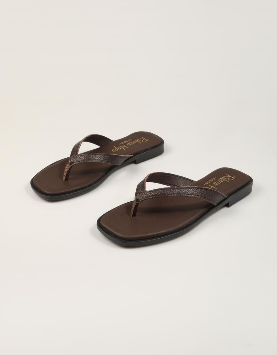 SANDALIAS REBECCA HOPE ESCLAVA MARRÓN en color Marron