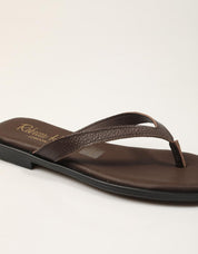 SANDALIAS REBECCA HOPE ESCLAVA MARRÓN en color Marron