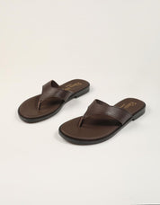 SANDALIAS REBECCA HOPE ESCLAVA MARRÓN en color Marron