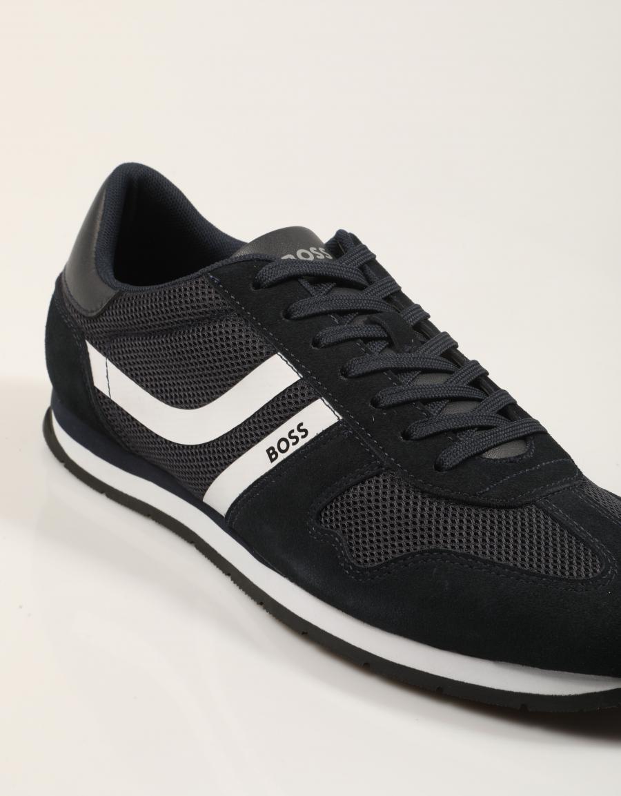 ZAPATILLAS BOSS ORANGE LEVON RUNNER DARK BLUE 50568468 en color Azul marino