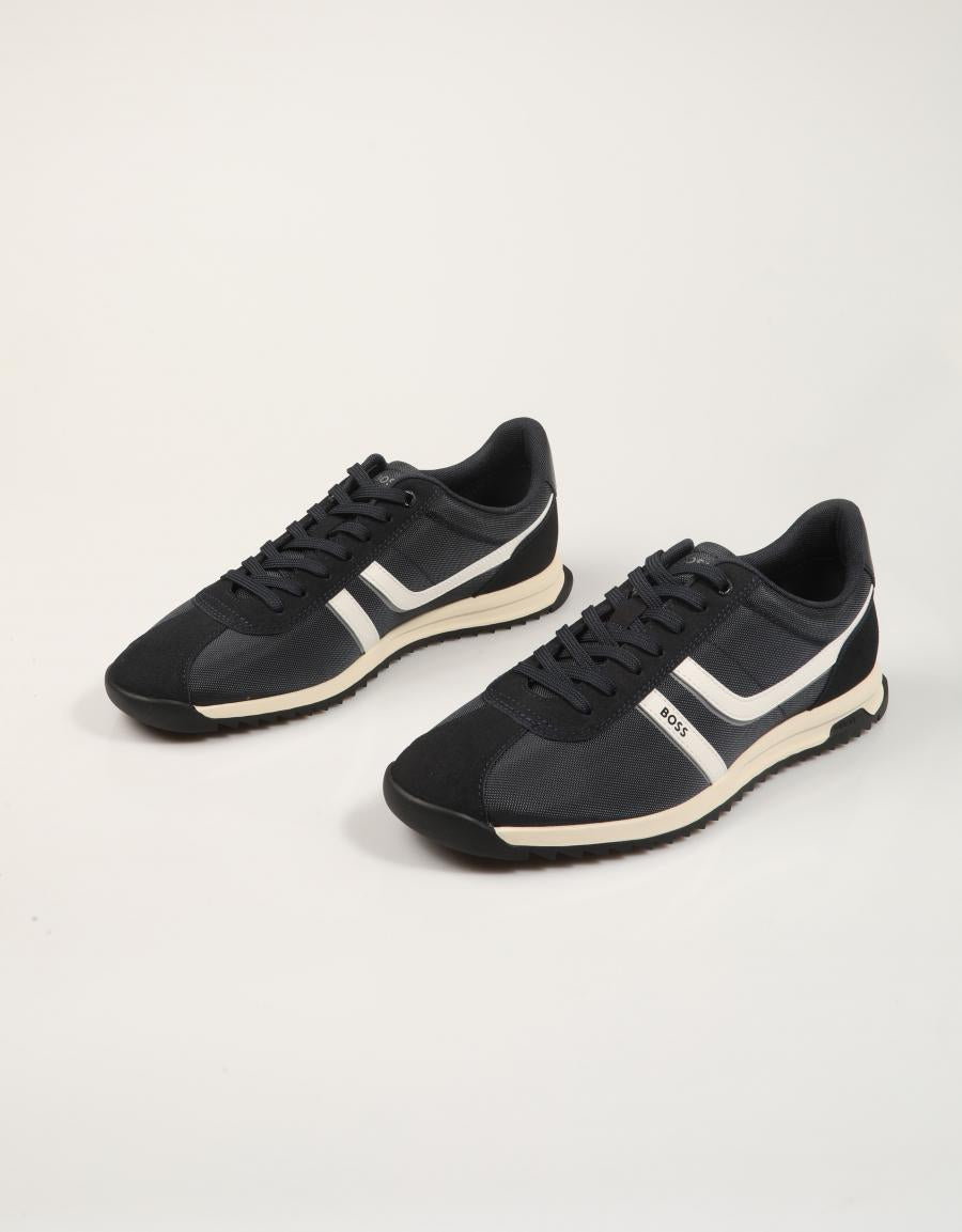 ZAPATILLAS BOSS ORANGE ZAYN TENN DARK BLUE 50568479 en color Azul marino