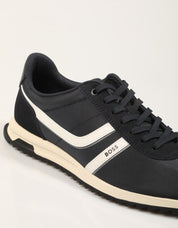 ZAPATILLAS BOSS ORANGE ZAYN TENN DARK BLUE 50568479 en color Azul marino