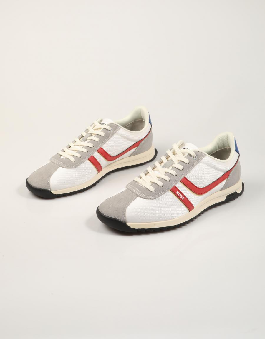 ZAPATILLAS BOSS ORANGE ZAYN TENN OPEN WHITE 50568479 en color Blanco
