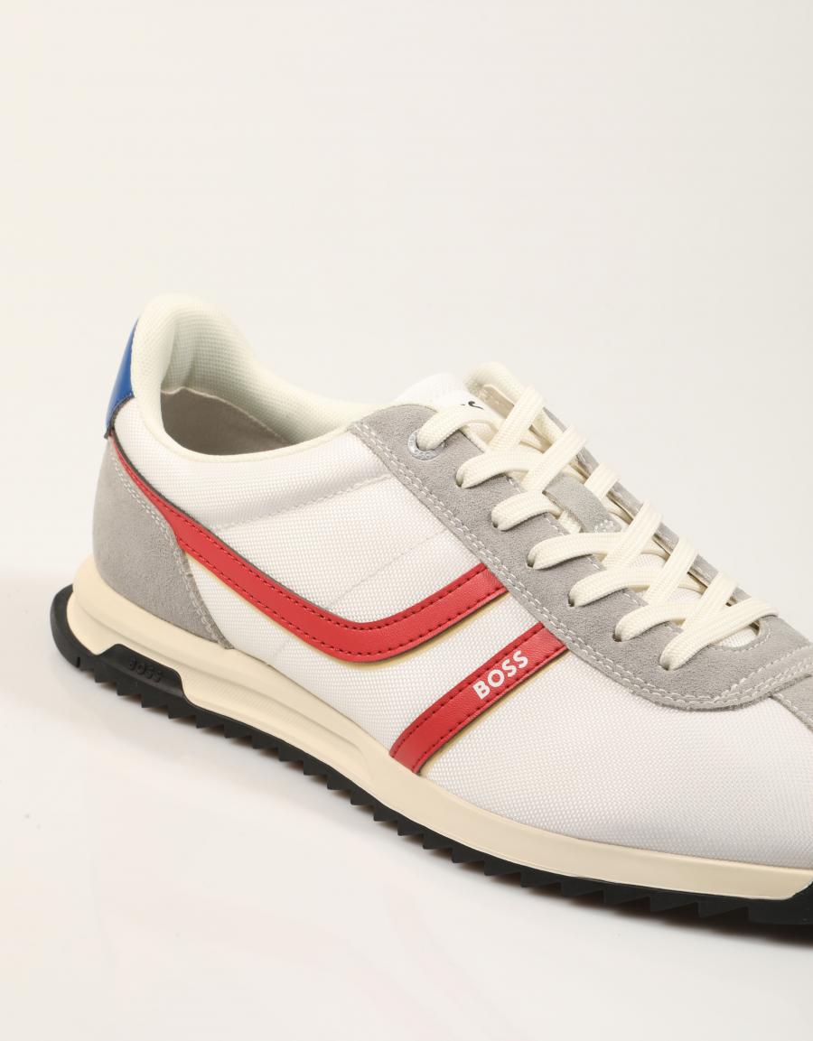 ZAPATILLAS BOSS ORANGE ZAYN TENN OPEN WHITE 50568479 en color Blanco